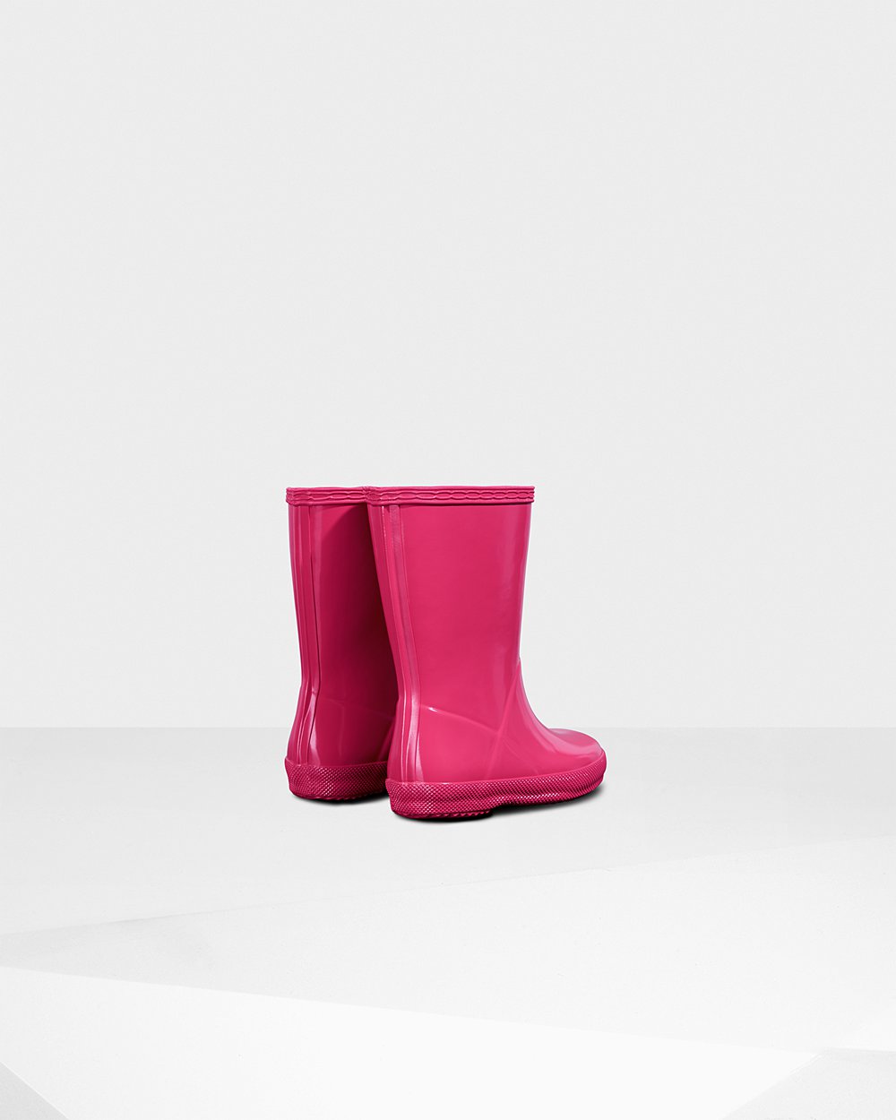 Hunter Niños Original First Classic Gloss - Botas de Lluvia Rosas Claro - 235-NFKOJP